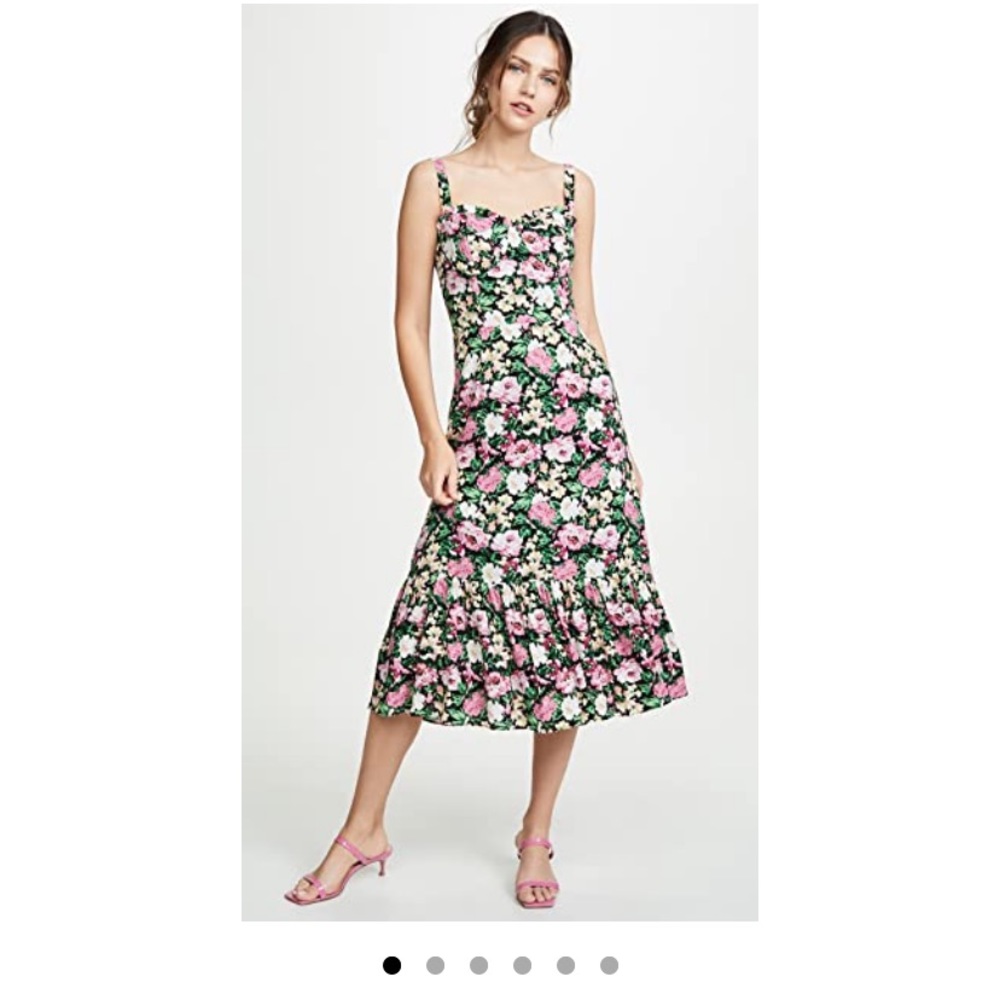 Eloise bustier midi dress